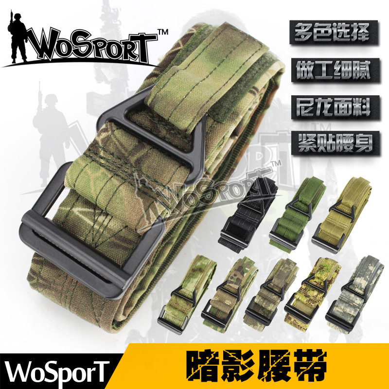 WoSporT Manufactor Direct selling Outdoor field equipment CQB tactics belt Existence camouflage Shadow beltin the Sports bag/Outdoor package/Fitting , Belt  category - from Buy2taobao.com to provide professional Taobao agent buy service