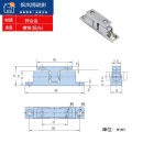 碰珠卡扣304不锈钢碰珠锌合金大力门碰珠球形扣C 70MM BCAS43