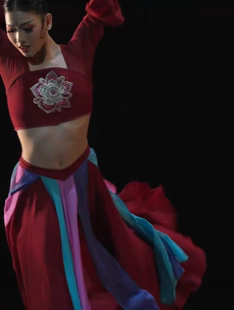 古典舞演出服女飘逸云想霓裳中国风艺考舞蹈服装古风清平调汉服女