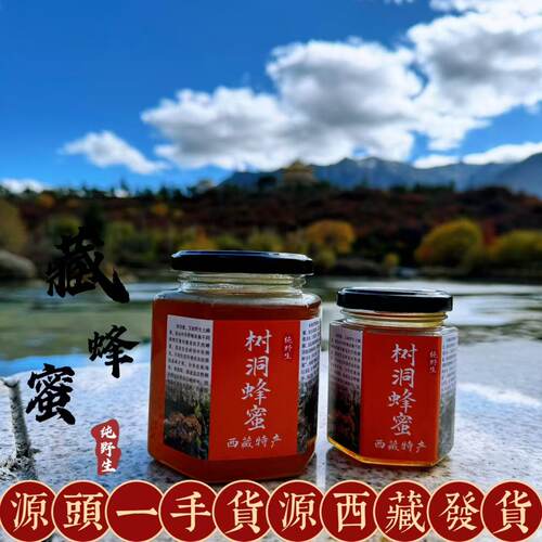 西藏直发林芝野生蜂蜜百花