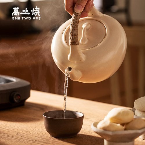 万土烧明火适用日式陶瓷煮水壶
