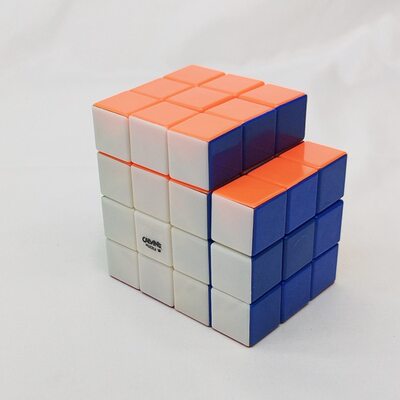 Calvin's 卡尔文3x3x5 L-Cube L形不等阶三三五魔方 一件代发