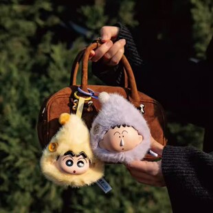 官方正品SOPFUN蜡笔小新矮人童话挂件小包盲盒潮玩可爱女生礼物