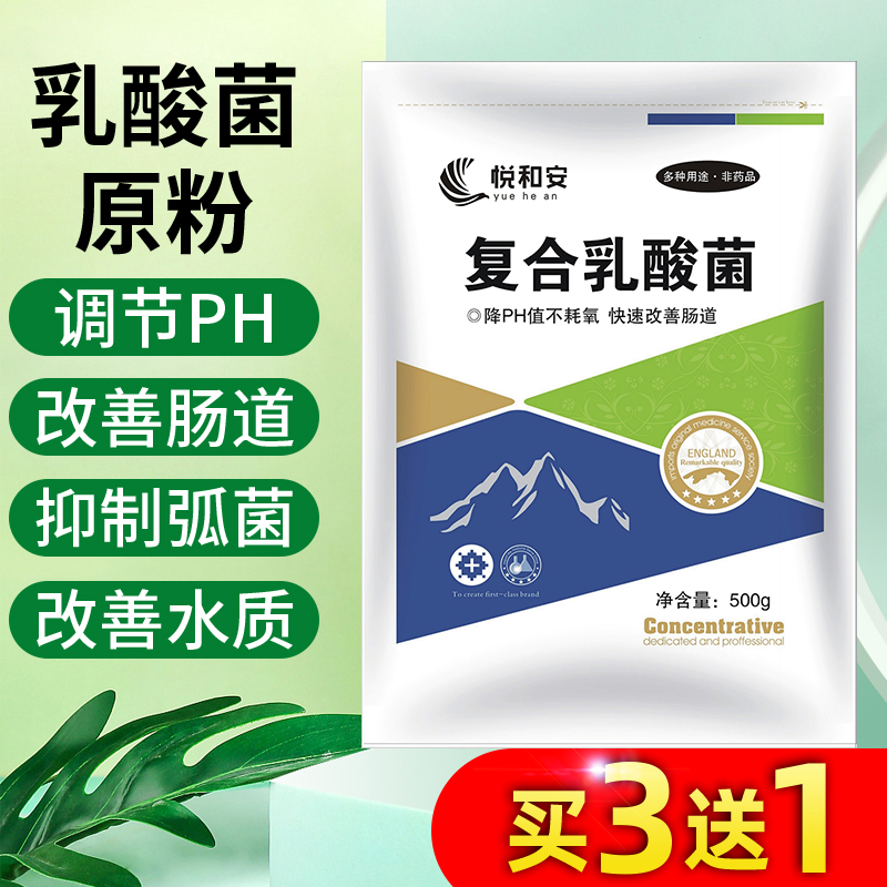 乳酸菌水产用调节PH诱食增产
