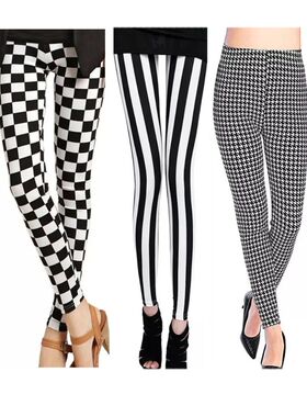Printed women's leggings look slimmer 印花女士打底裤显瘦薄款