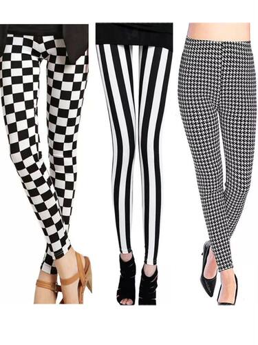 Printed women's leggings look slimmer 印花女士打底裤显瘦薄款