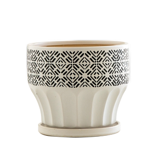 轻奢简约蝴蝶兰大花盆套盆兰花花盆文心兰花瓶兰花盘陶瓷专用花盆