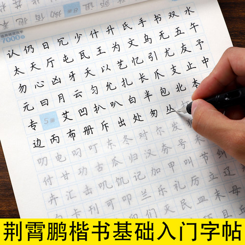 墨点楷书入门字帖成年大学生