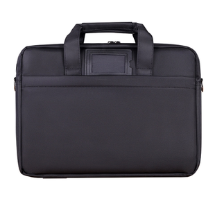 贝多美公文包男帆布 手提文件袋拉链防水单肩斜挎包带肩带 大容量档案袋手提包商务办公出差会议文件包定制