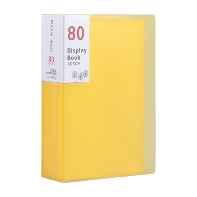 a5资料册透明插页多层收纳册