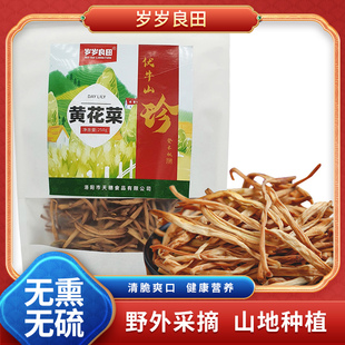 嵩县黄花菜干货特级新鲜特产煲汤食材无硫250g