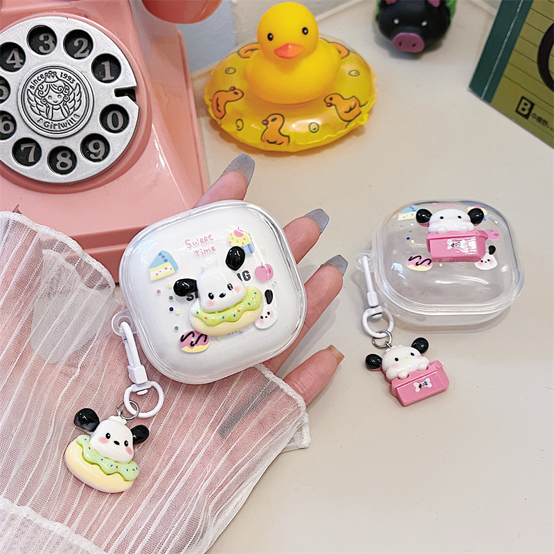 三星日韩卡通立体帕恰狗软耳机套