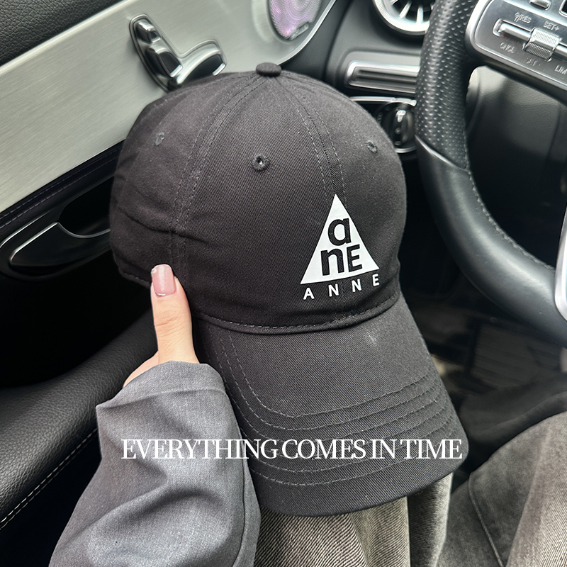 新款黑色大头围棒球帽显脸小