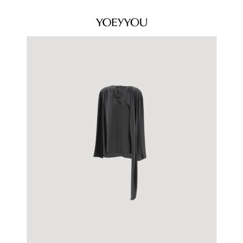 荡领宽松衬衫小众设计师品牌
