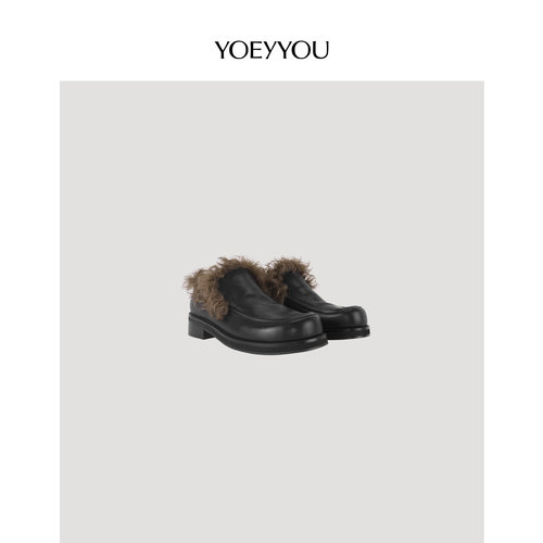 厚底皮革乐福鞋小众设计师品牌