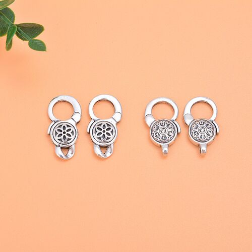 S925纯银弹簧扣六字真言手链