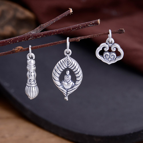 S999足银金榜题名如意挂件