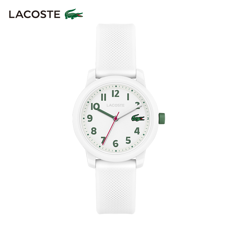LACOSTE/法国鳄鱼12.12 KIDS系列石英硅胶带学生男生女生儿童手表