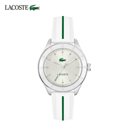 LACOSTE硅胶石英女表腕表