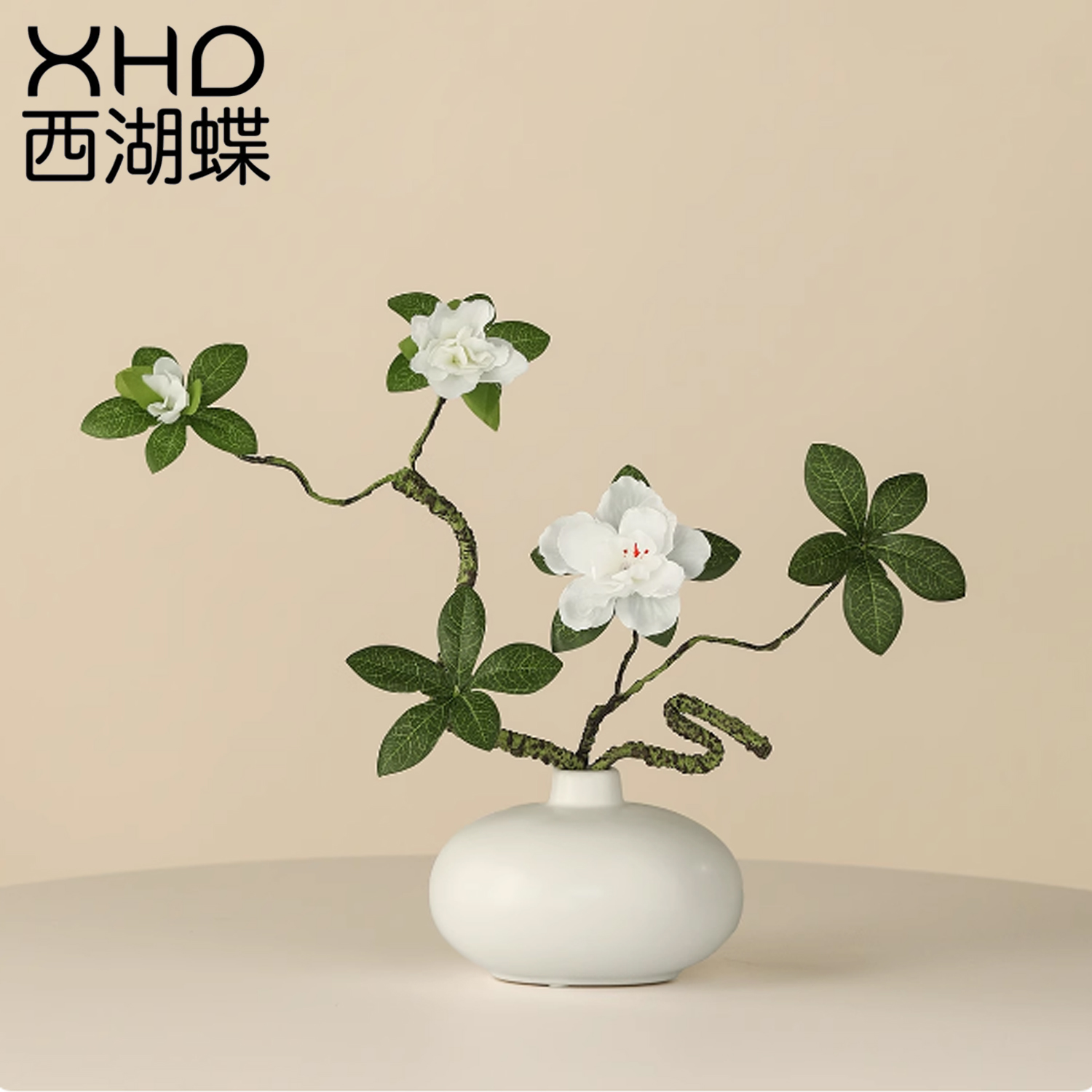 仿真绿植吊钟室内植物盆栽花卉摆件轻奢高端小盆景客厅新中式摆设