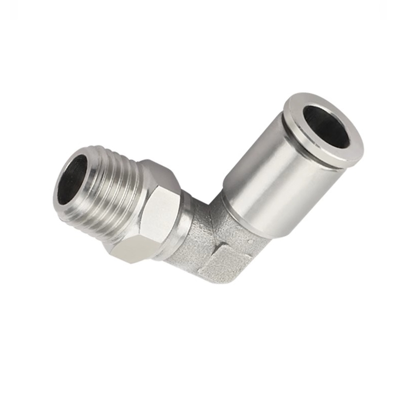 神威气动全铜镀镍快换接头气管快插螺纹直通PLT8-02/6-01/8-03-10