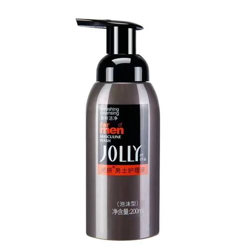 JOLLY/娇妍男士护理液(泡沫型)200ml/瓶男性阴部日常清洁及抑菌