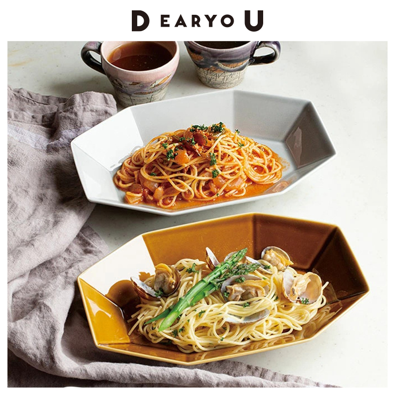 tojiki日本进口美浓餐盘复古