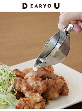 DEARYOU日本进口家事问屋304不锈钢小鸟柠檬压汁器手动水果榨汁机