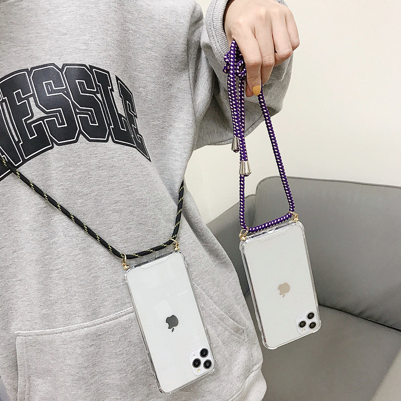 透明防摔适用vivox100手机壳x200pro简约x90/x80个性x70挂绳y78背包式y200网红s19女款vivos18/s17/s16防摔套
