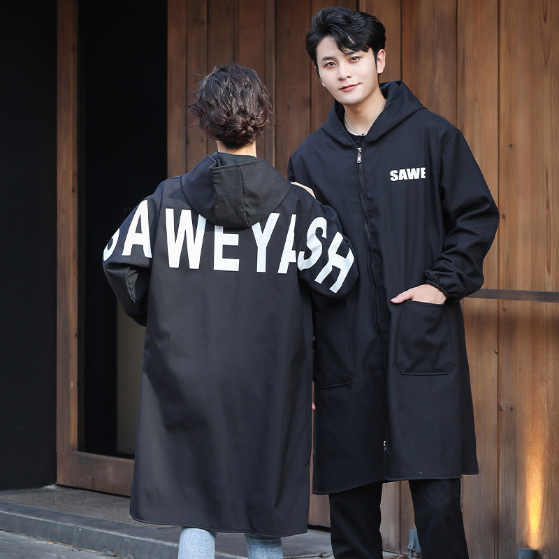 罩衣男长袖加绒加厚防水防油污成人外套工作服围裙女家用厨房围腰,家庭/个人清洁工具,围裙,淘宝优惠券,粉丝福利购,淘宝优惠卷