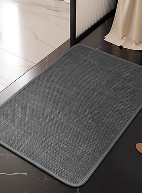 Bathroom linen carpet absorbent floor mat entrance floor pad