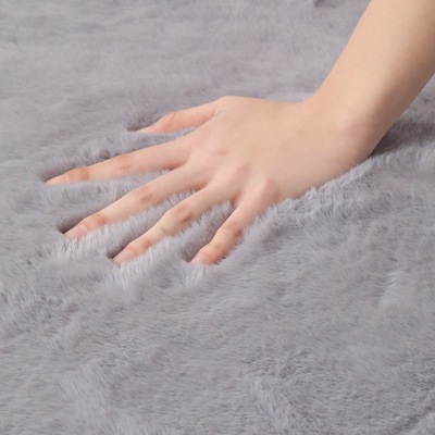 Living room carpet sofa Rabbit hair blanket mat 仿兔毛地毯