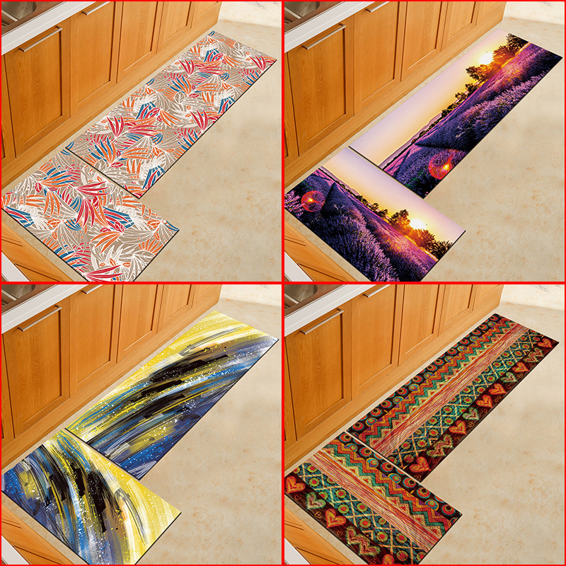 Kitchen carpet floor mats living room bedroom entrance mats 家庭/个人清洁工具 地垫 原图主图
