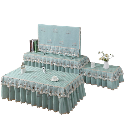 茶几桌布套罩长方形电视柜盖布