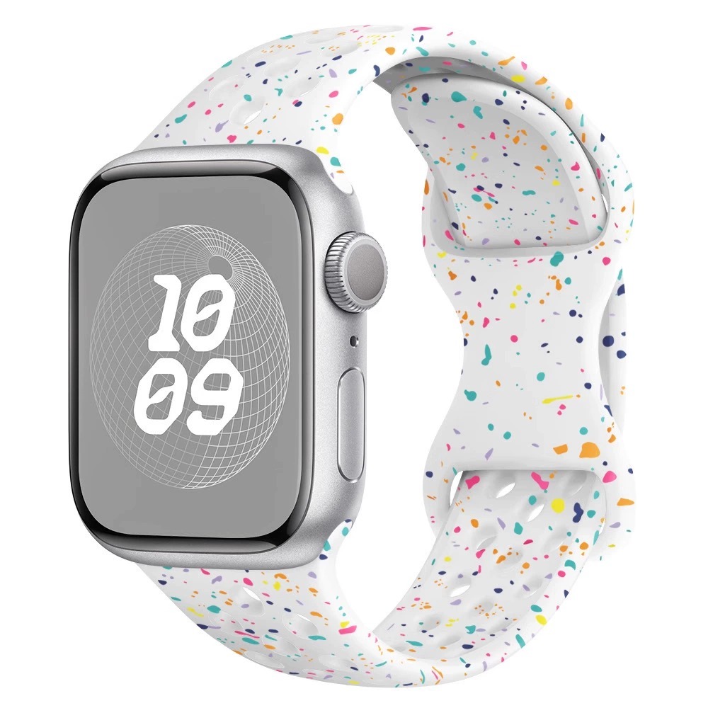 适用iwatch手表带液态硅胶