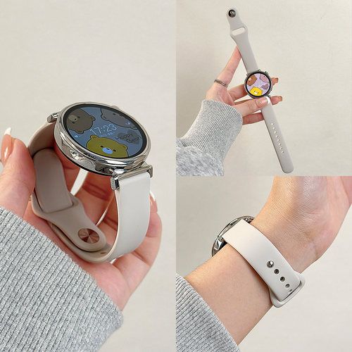 适用OPWatchX3手表带硅胶