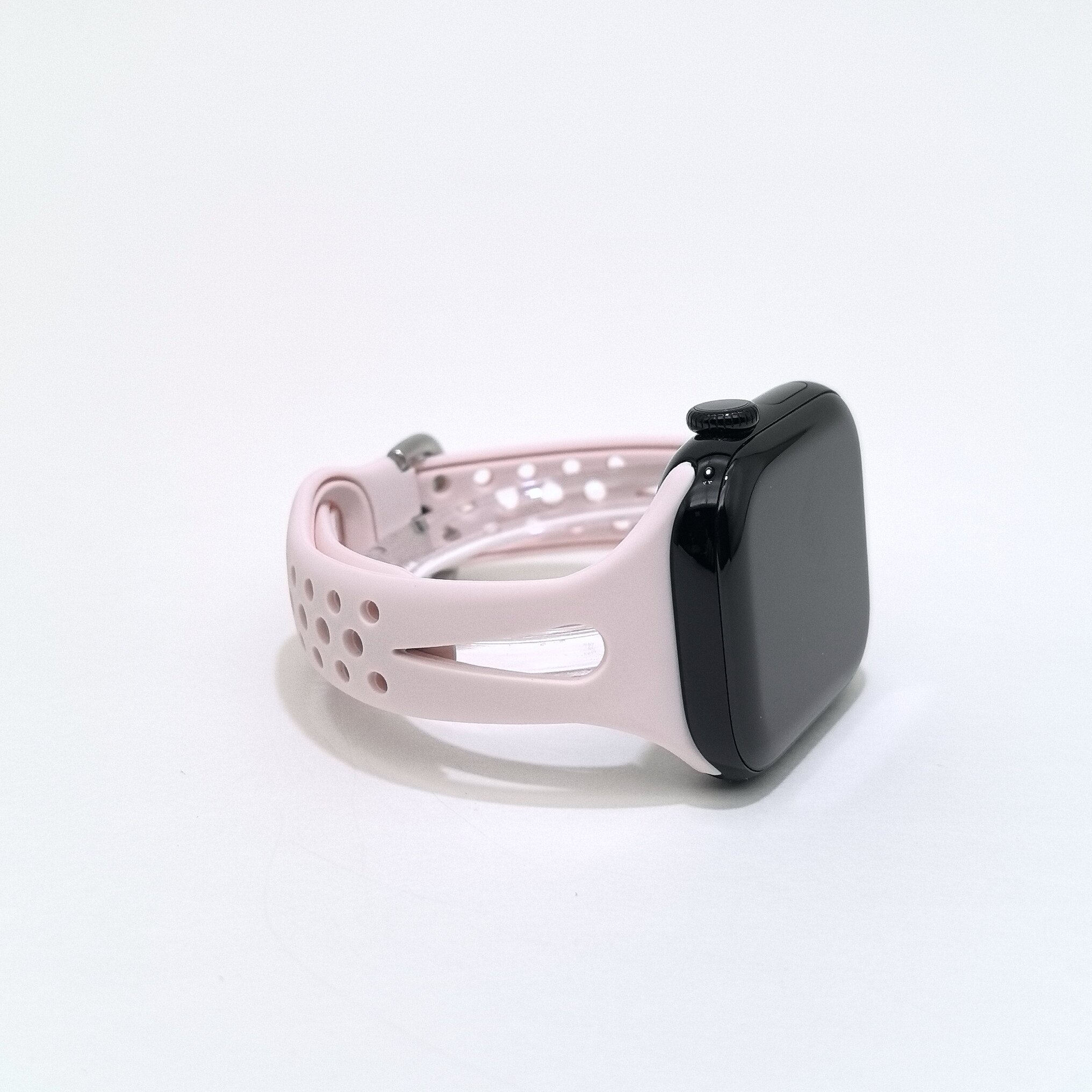 适用iwatch12苹果手表s11水滴细款硅胶S10表带applewatch987小蛮腰se3女生ultra4/3/2/1设计感s6智能配件潮