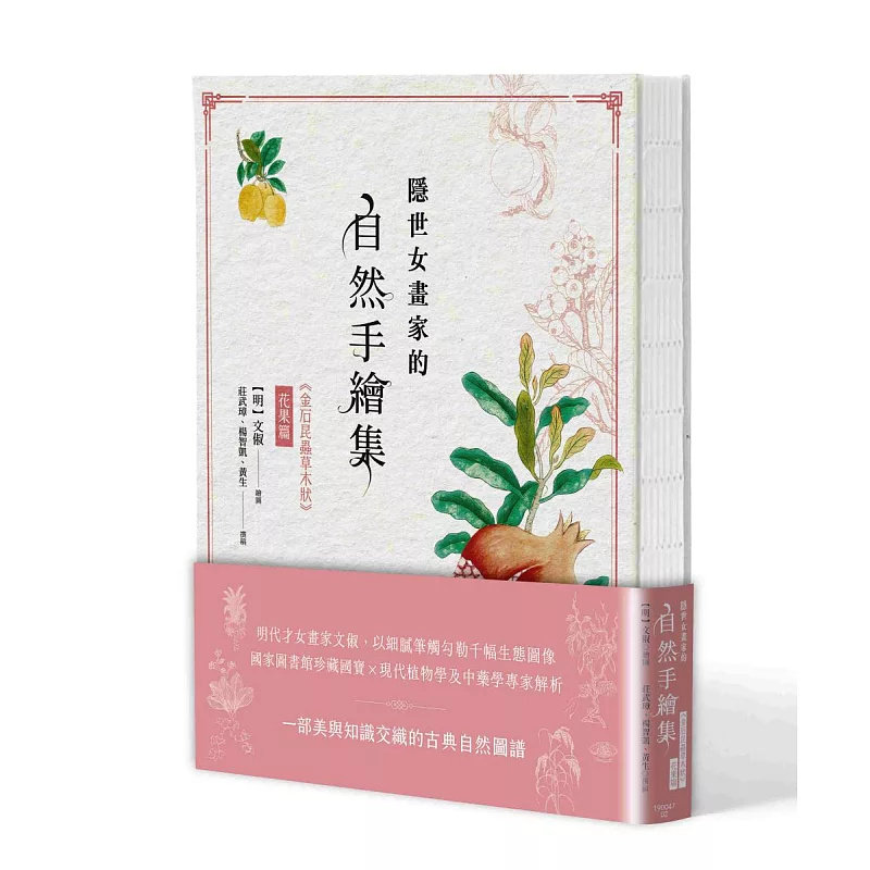 预售 隐世女画家的自然手绘集：《金石昆虫草木状》花果篇 25 联经出版 （明）文俶 原版进口 自然奇观智慧结晶 根茎蔬菜 花卉香草