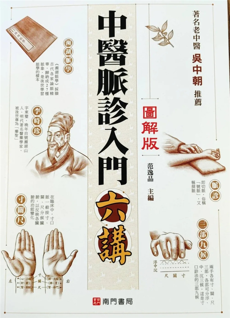 现货 中医脉诊入门 24 范逸品 南门书局有限公司 进口原版  脉诊 中医 6大类 28脉的具体诊察方法 有效脉诊有方法 辨平脉与病脉