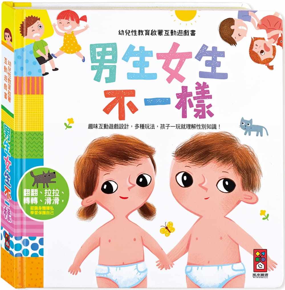 翻一翻、拉一拉、轉一轉、滑一滑