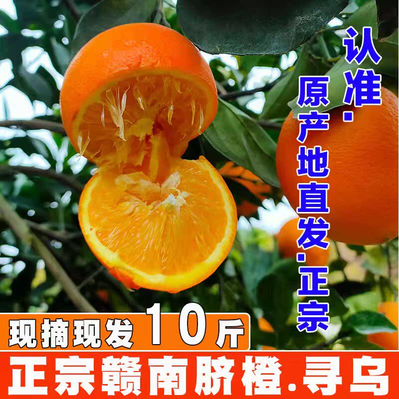 正宗江西赣南脐橙10斤赣州寻乌甜橙子当季新鲜孕妇水果手剥包邮20