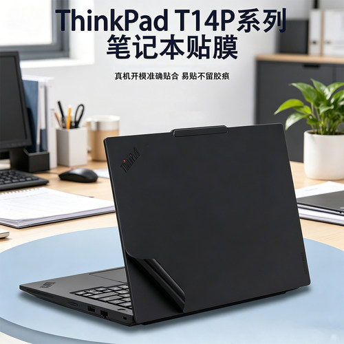 2026款Thinkpad联想T14p Gen4 2026款机身贴纸E14 Gen8笔记本X14外壳改色膜X1Carbon Gen14 防刮全套保护贴膜
