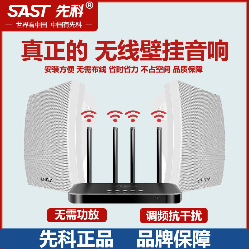 先科K3无线蓝牙壁挂音响音箱店铺挂壁式家用背景音乐专用广播会议怎么看?