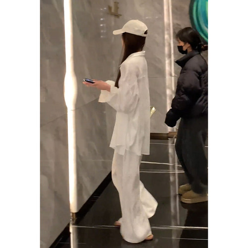 网红洋气时髦气质小众休闲两件套