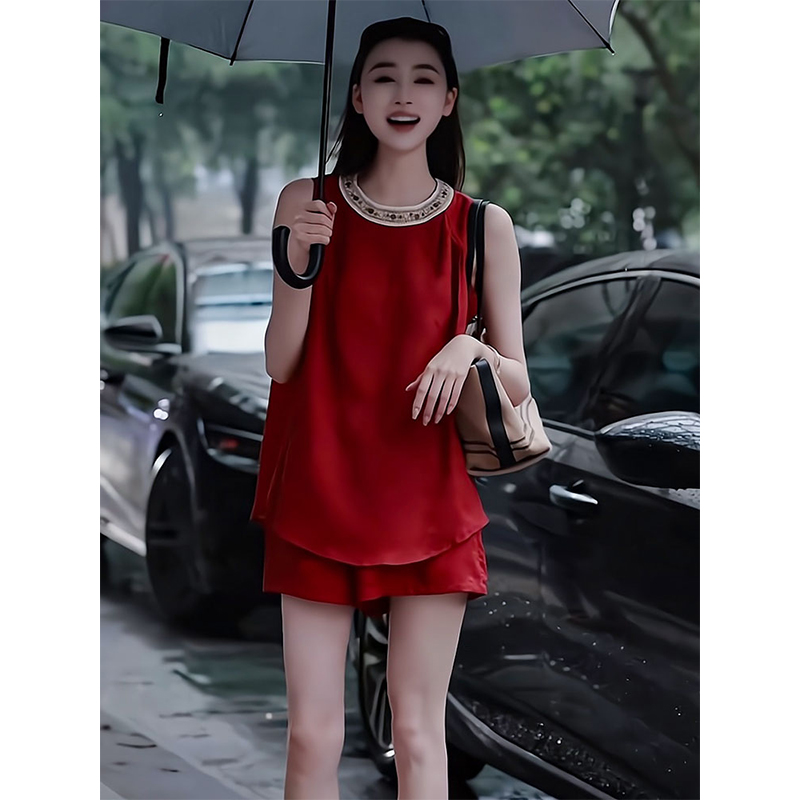 洋气时髦气质小众休闲减龄两件套