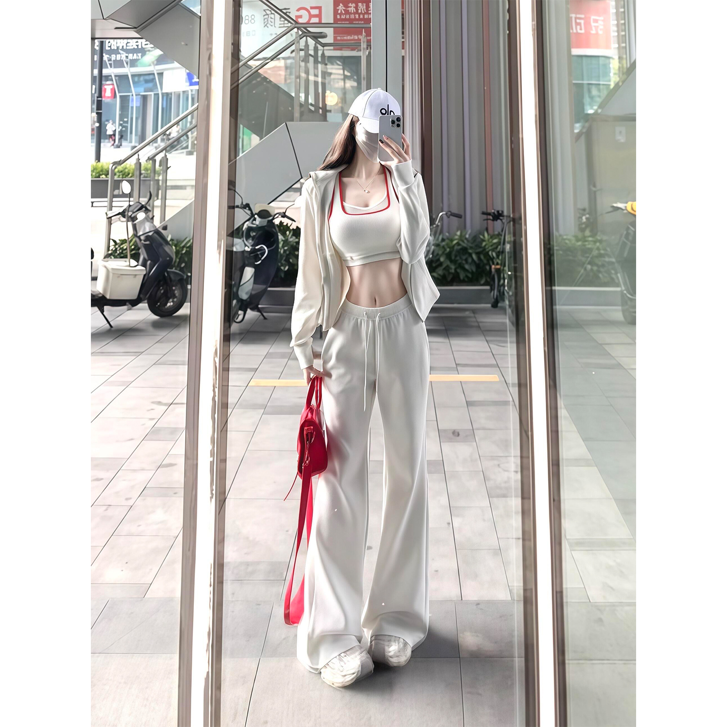 休闲运动套装女春秋时尚洋气减龄
