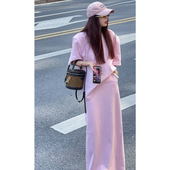 气质时尚 2025新款 洋气减龄休闲上衣半身裙子两件套 女夏季 运动套装