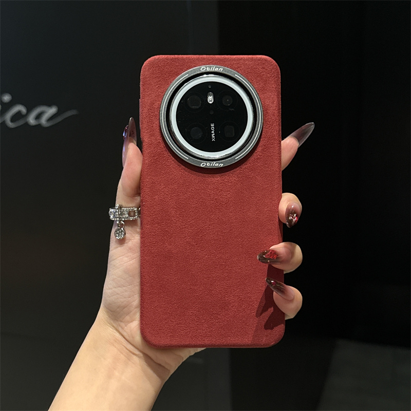 高级感新款适用华为mate70手机壳时尚欧蒂兰面绒Mate60pro+绒布肤感mate70pro+防摔全包por保护套5g小众简约