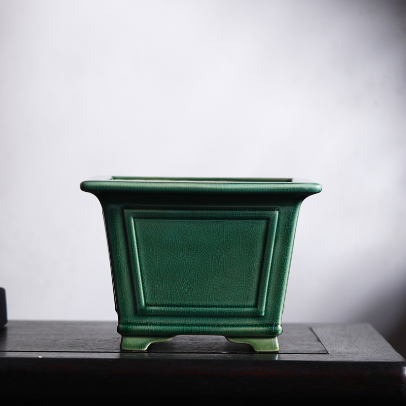 景德镇手工白泥觅陶乡宜兴盆景盆