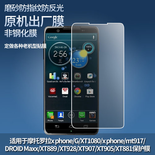 适用摩托罗拉XT905（DROID RAZR M）手机保护膜XT1053/XT1056防爆膜XT1031/XT1032防窥屏幕贴膜防爆膜磨砂膜